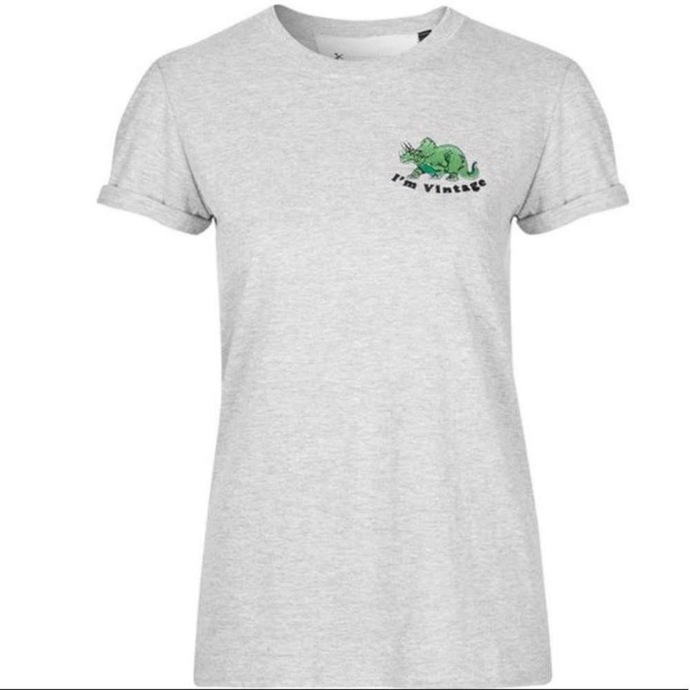 Topshop Tee and Cake I’m Vintage Dinosaur Tshirt